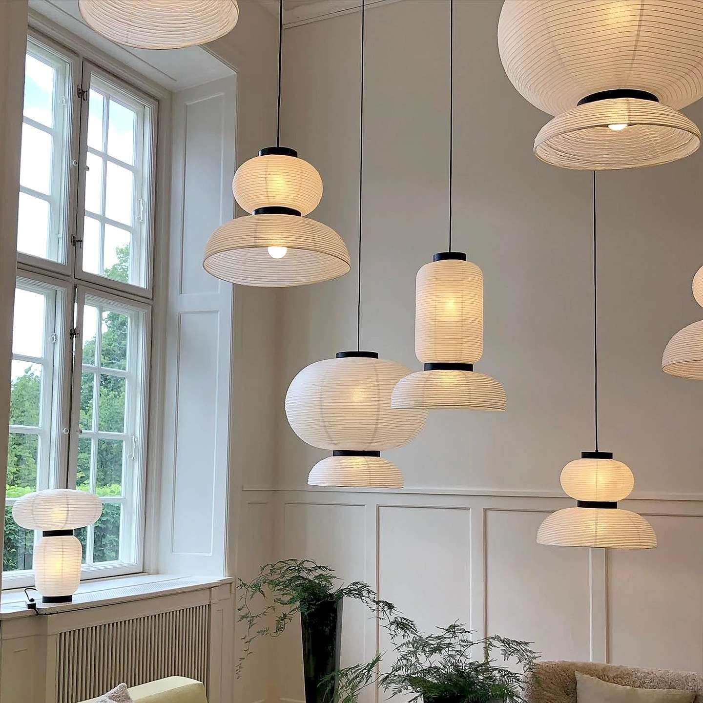 丹麦 Traditino日式JH3复古艺术侘寂风民宿餐厅卧室灯笼宣纸吊灯,淘宝优惠券,粉丝福利购,淘宝优惠卷