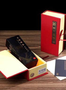 屏风摆件中国礼品送老外漆器屏风中国风特色礼物工艺品桌面小屏风