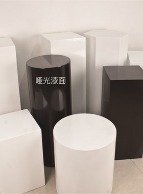 木质底座工艺品摆台基座室内客厅增高落地架陈列柜现代雕塑展示台