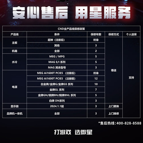 微星PAG碉堡/碉堡PLUS海景房机箱360水冷游戏台式电脑无立柱机箱 - 图3