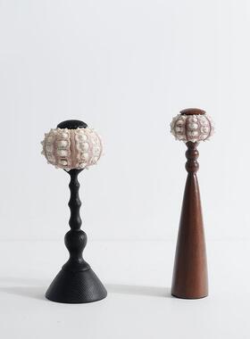 板现代轻奢艺术海螺对售摆件样间楼一处客厅软装饰品GD-H277工艺