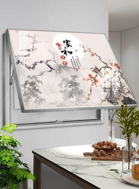 电表箱装饰免打遮BQ1380挡挂画代现简约客厅开孔关强画弱配电箱电