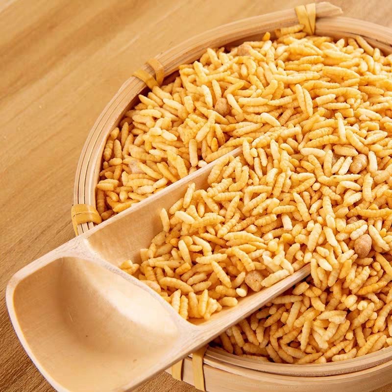 口水娃炒米泰国风味500g五香牛肉味小包装解馋休闲食品小吃大礼包 - 图1