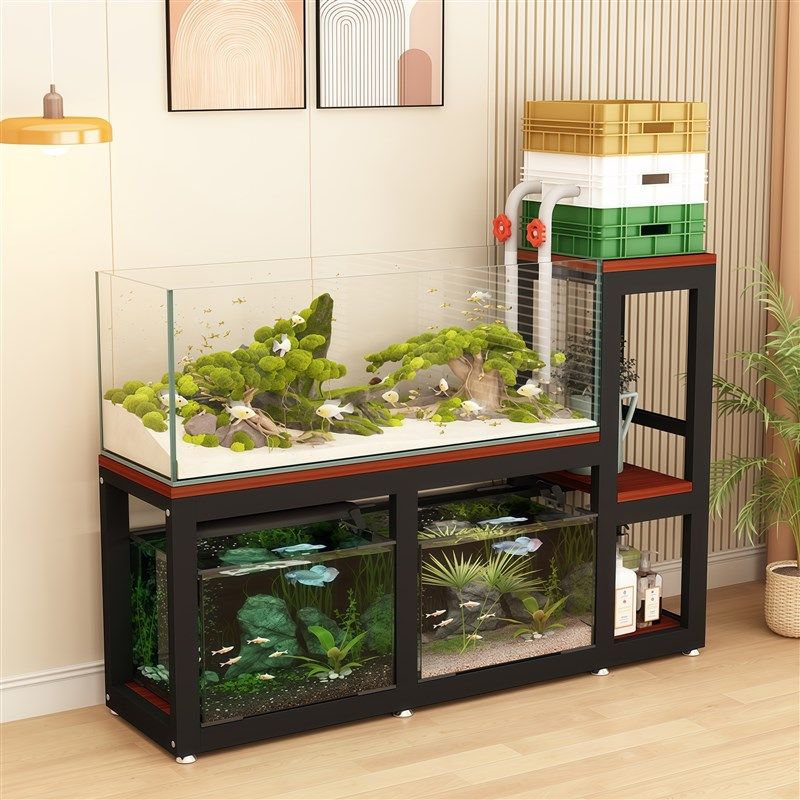 鱼缸架子鱼缸柜鱼缸桌龟缸架鱼缸底座金属钢架超强承重多层鱼缸架,淘宝优惠券,粉丝福利购,淘宝优惠卷