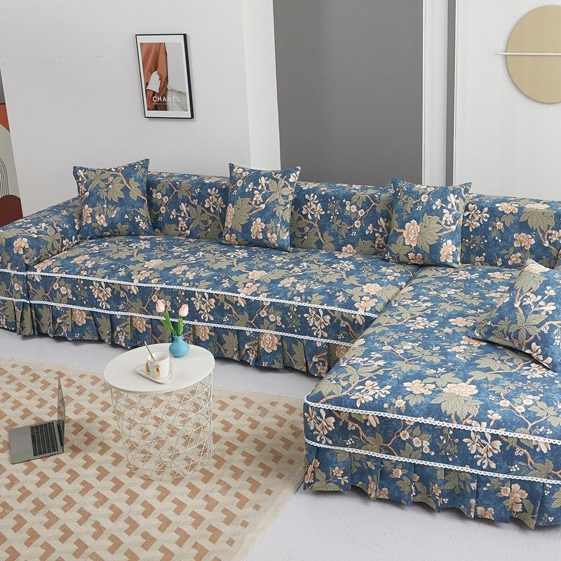 沙发套三位一贵妃防猫抓沙发垫巾全包万能沙发套罩T全盖保护套通,淘宝优惠券,粉丝福利购,淘宝优惠卷