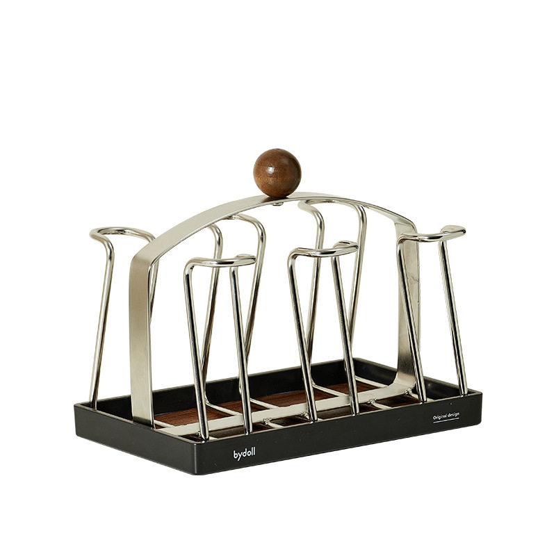 bydoll杯架杯子沥水架餐桌台面水杯咖啡杯收纳架子餐边柜置物架,淘宝优惠券,粉丝福利购,淘宝优惠卷