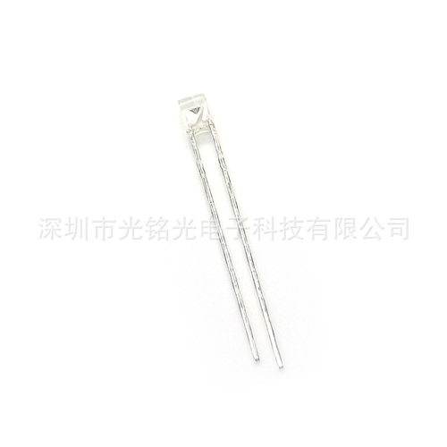 厂家供应 234MM白发透明普绿 长脚灯珠 234白发普绿LED发光二极管 - 图3