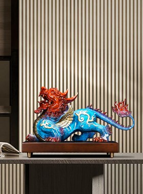 纯铜貔貅摆件公母一对旺财聚财貔恘工艺品办公室桌面装饰开业礼品
