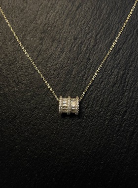 AvoStudio复古锁骨链金色小蛮腰