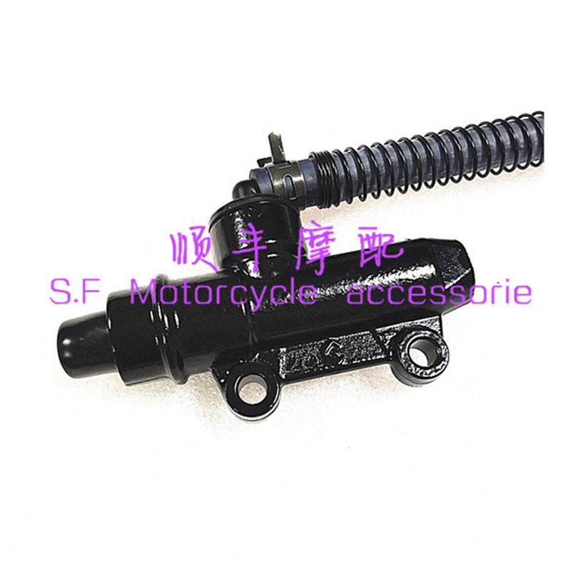 贝纳利BJ150-29/29B/29A红宝龙TNT150i后油泵体后刹车上泵带油杯 - 图1