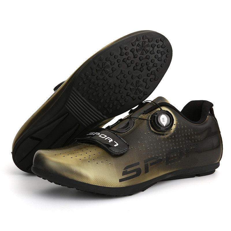 Cycling shoes, road bike locking shoes, men's and women's cycling shoes, mountain bike hard-soled non-locking shoes, dynamic cycling shoes, booster shoes