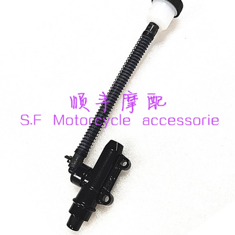 贝纳利BJ150-29/29B/29A红宝龙TNT150i后油泵体后刹车上泵带油杯 - 图0