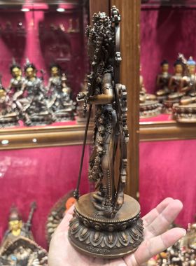 金刚亥母/多吉帕姆/多吉帕母/27cm紫铜佛像梵天藏传文化佛堂摆件