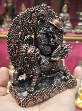 单坚护法/丹坚护法/单坚多杰列巴/金刚善/12cm佛像佛堂供奉摆件