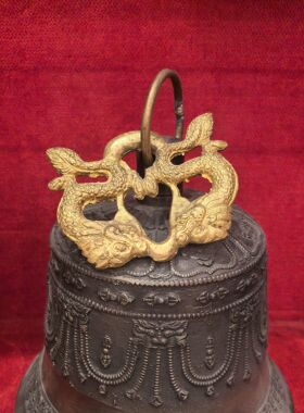 风铃/门铃/铃，尼泊尔释迦族工艺，高15.5cm（不算铃环）