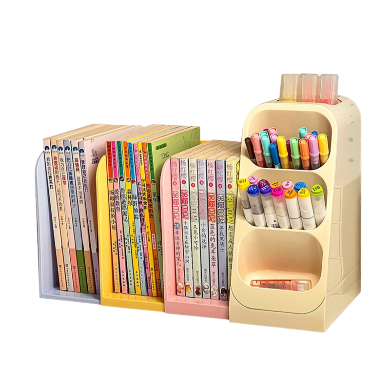 笔筒学生桌面斜插式水彩笔写字笔收纳盒多功能大容量创意儿童笔桶,淘宝优惠券,粉丝福利购,淘宝优惠卷