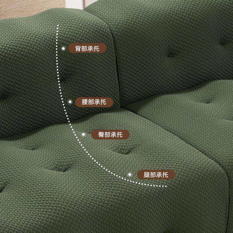 网红泡芙布艺沙发现代简约公寓客厅小户型三人位直排佛山沙发组合,淘宝优惠券,粉丝福利购,淘宝优惠卷