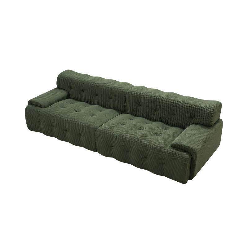 网红泡芙布艺沙发现代简约公寓客厅小户型三人位直排佛山沙发组合,淘宝优惠券,粉丝福利购,淘宝优惠卷