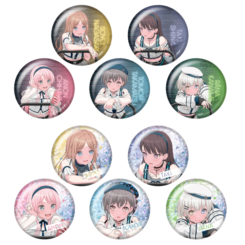 Bushiroad 武士道 BanGDream MyGO C104场贩周边亚克力钥匙扣徽章 - 图0