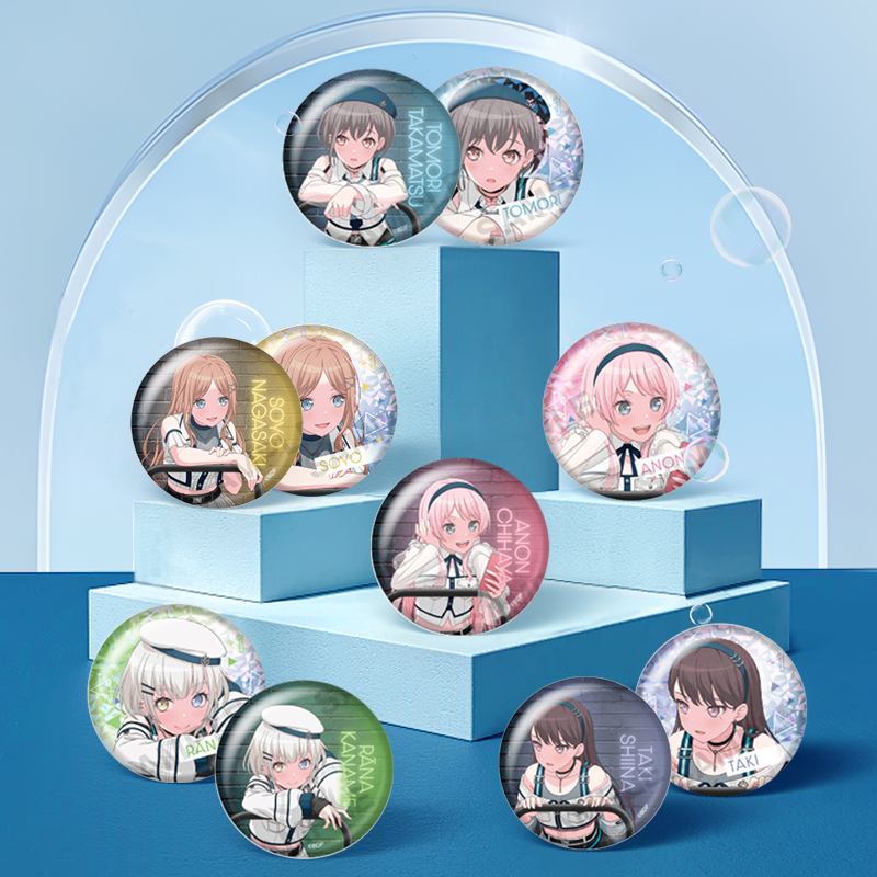 Bushiroad 武士道 BanGDream MyGO C104场贩周边亚克力钥匙扣徽章 - 图2