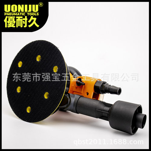 UNJ-5268D打磨机汽车腻子干磨机自吸尘式抛光机5寸气动工具砂纸机 - 图0