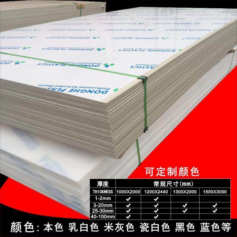 厂家直销白色PP板材硬塑料板食品级PE板耐磨尼龙板PVC板胶板黑色,淘宝优惠券,粉丝福利购,淘宝优惠卷