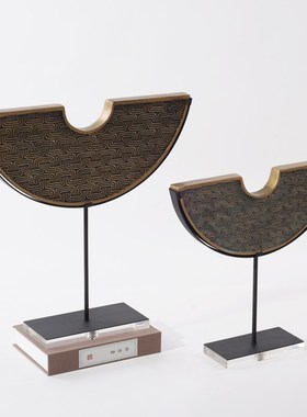 新中式祥云工艺品摆件家居客厅玄关样板房电视柜边柜软装饰品摆设