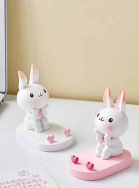 速发可爱位子小礼件办公室桌面摆件工兔装饰品生日物物