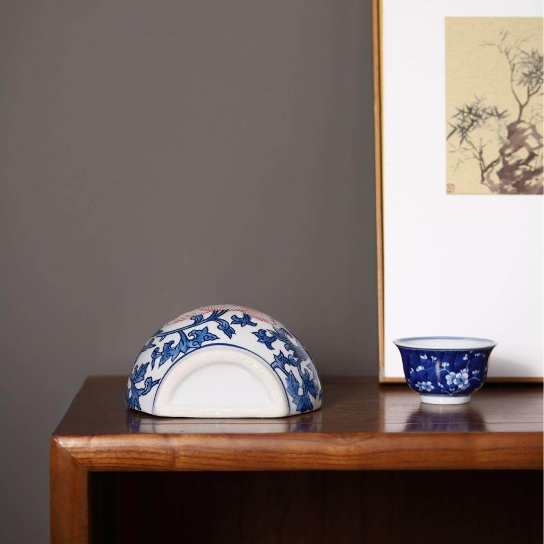 新中式客厅卧室墙壁面装饰品挂件壁挂花瓶创意挂盘花插陶瓷青花瓷,淘宝优惠券,粉丝福利购,淘宝优惠卷