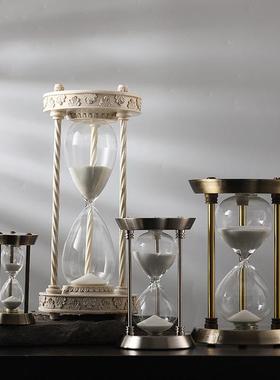 钻石沙漏摆件创意个性简约现代五分十分钟时间倒计时创意礼物男生