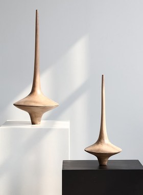 境泉实木工艺礼品摆饰酒店装饰摆饰样板房间玄关软装抽象雕塑艺术