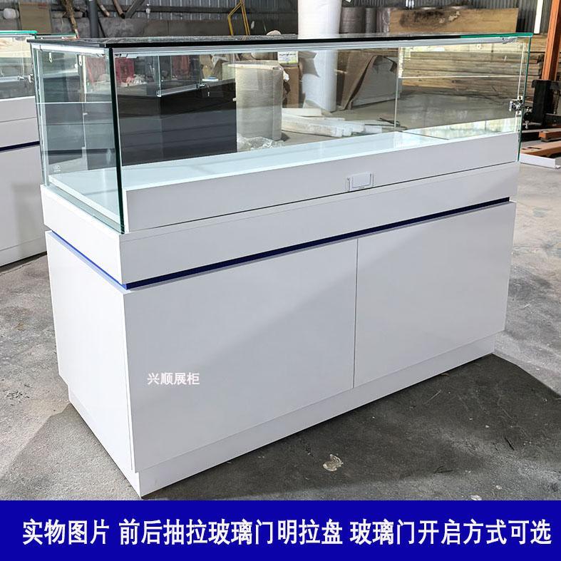 定制玻璃展示柜珠宝饰品展柜手机配件产品展示柜商用博物馆样品柜 - 图0