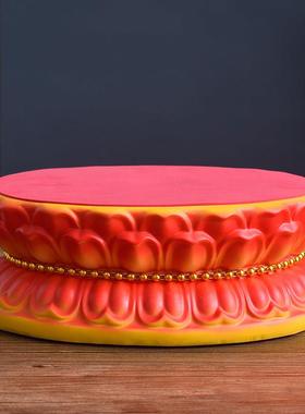 佛像垫高底座托加高家用佛前佛台供奉观音财神爷莲花陶瓷佛具用品