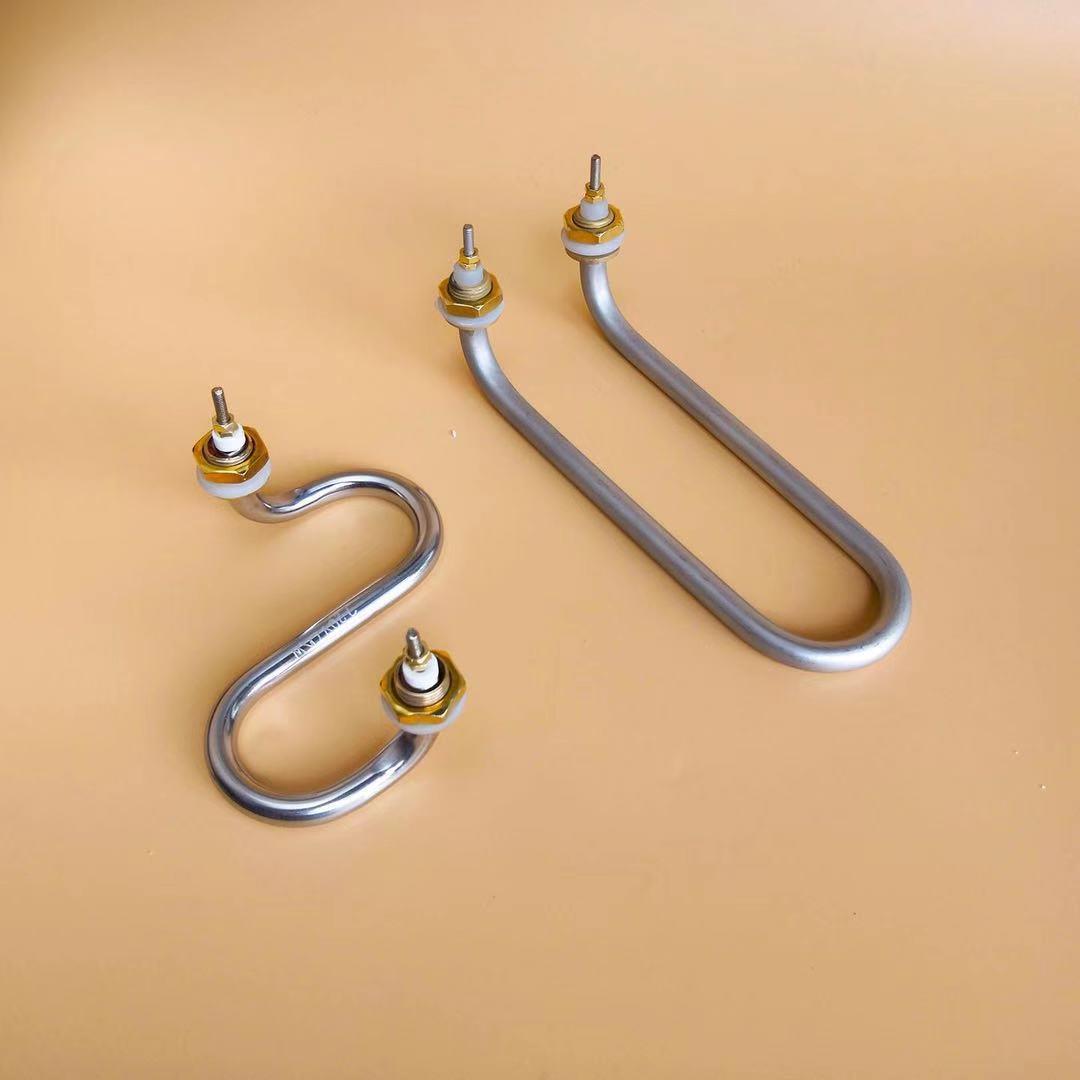 Heating tube for electric towel cart, heating tube for towel machine, disinfection cabinet, steam box, heating rod, S-shaped U-shaped elbow