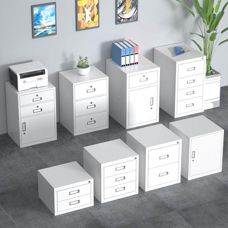 办公小柜子矮柜储物柜带锁文件柜铁皮柜单个小型收纳柜桌下资料柜,淘宝优惠券,粉丝福利购,淘宝优惠卷