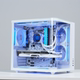 Shuoyi Kunpeng CH2+ desktop computer ATX main case white side transparent sea view room small game 240 water cooling