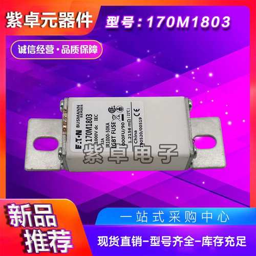 170M1802 170M1803 170M1804 170M1805 170M1806巴斯曼快速熔断器 - 图0