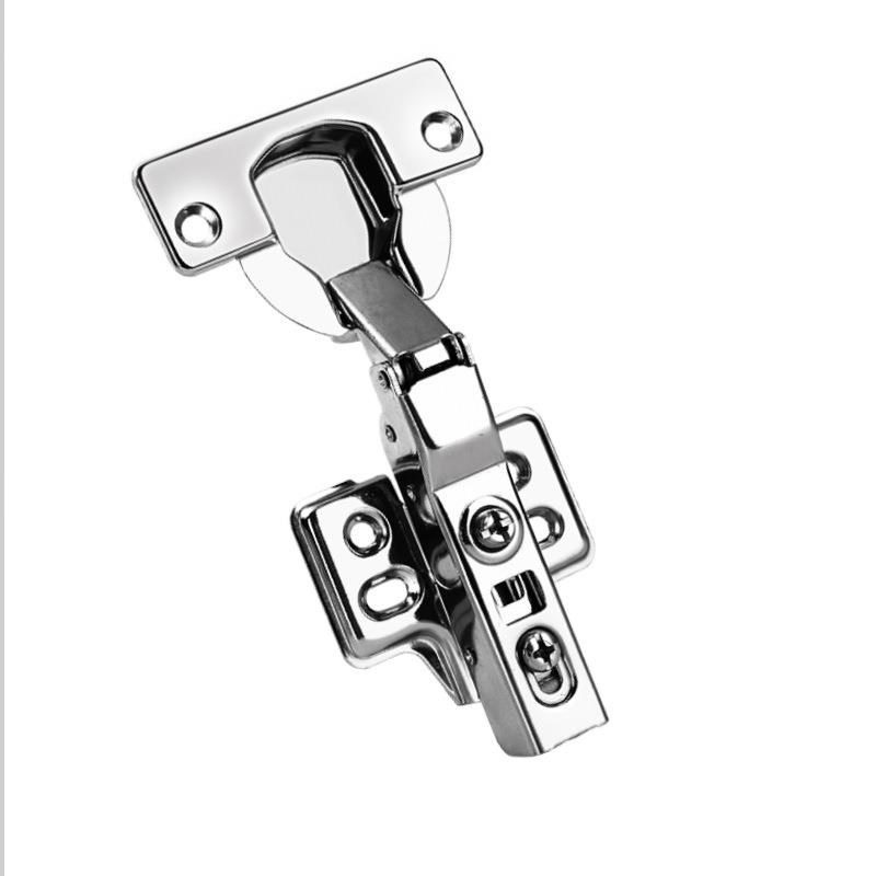 40-cup large cover plate buffer damping hinge cabinet wardrobe door hydraulic spring hinge door hinge leaf customization