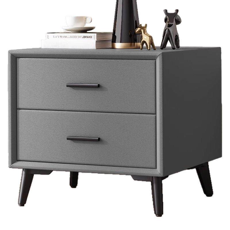 床头柜轻简约现代网红皮质软包款用奢查看详情卧室装实家整木抽屉,淘宝优惠券,粉丝福利购,淘宝优惠卷