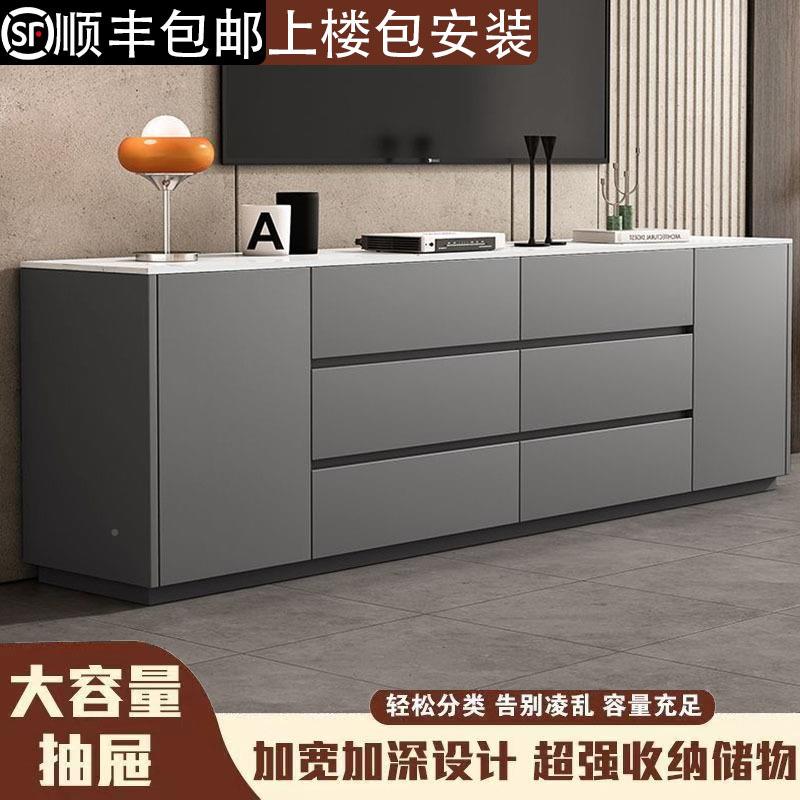 电视柜板斗柜WHN五斗柜实木斗柜岩实木抽屉式柜收纳柜卧室客厅卧 - 图1