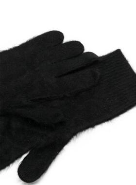 Soft Goat 女士 FW26 手套 黑色
