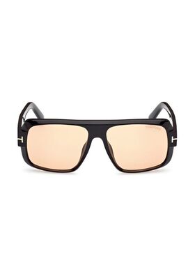Tom Ford 汤姆·福特 女士 SS25 太阳镜 LUCIDO 黑色醋纤太阳眼镜
