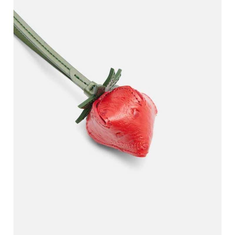 Jacquemus 女士 包袋配件 La Fraise 小号压花皮革吊饰包包,淘宝优惠券,粉丝福利购,淘宝优惠卷