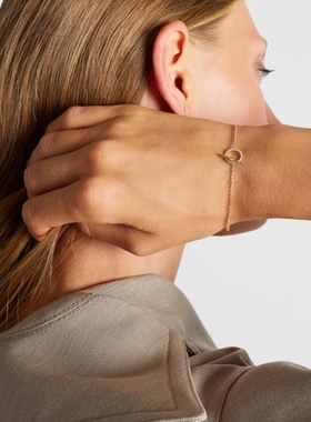 STONE AND STRAND 女款10kt 金色钻石手链 迷衣时尚