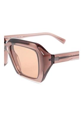 Mykita 中性（成人） FW25 太阳镜 Nima 矩形框架