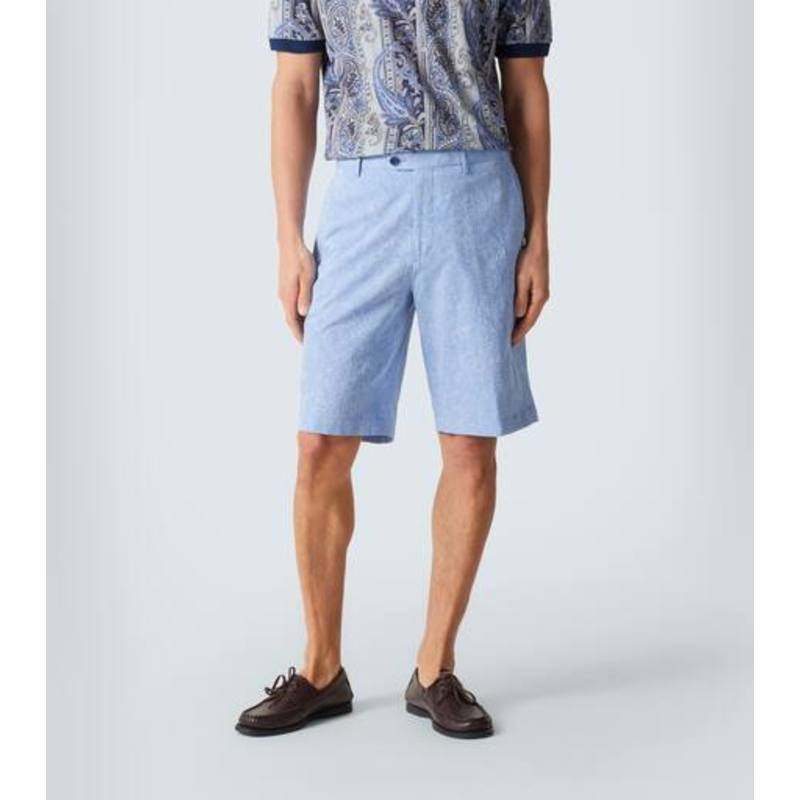 Etro 男士 短裤 佩斯利棉质百慕大短裤,淘宝优惠券,粉丝福利购,淘宝优惠卷