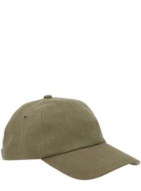 Paul Smith 保罗·史密斯 男士 SS26 棒球帽 亚麻布