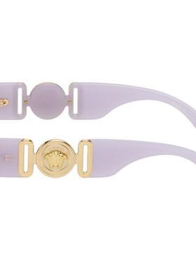 VERSACE范思哲 女士 太阳镜 紫色 Medusa Biggie 太阳镜