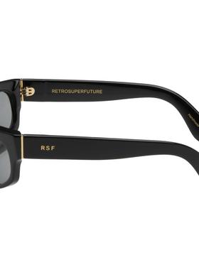 Retrosuperfuture 男士 太阳镜 黑色 Zam 太阳镜