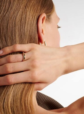 STONE AND STRAND 女款Bold Merge 14kt金戒指 迷衣时尚